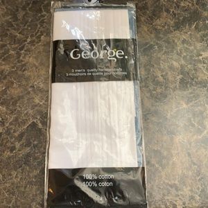 NWT 3 cotton handkerchiefs